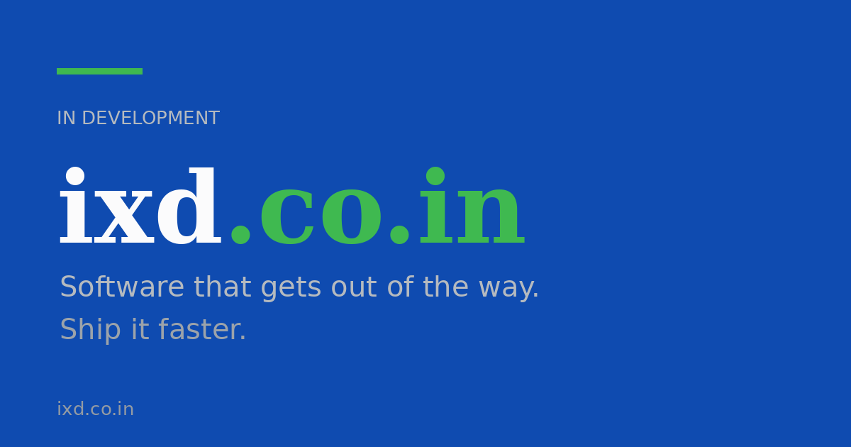 Link preview image for ixd.co.in